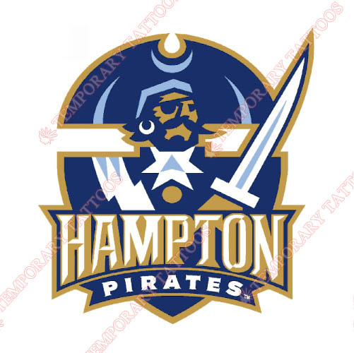 Hampton Pirates Customize Temporary Tattoos Stickers NO.4522